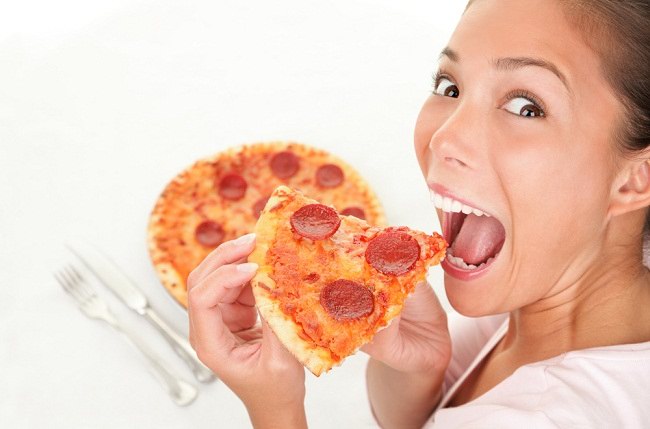 Sund pizza, en løsning, så du ikke føler dig skyldig, når du er på slankekure
