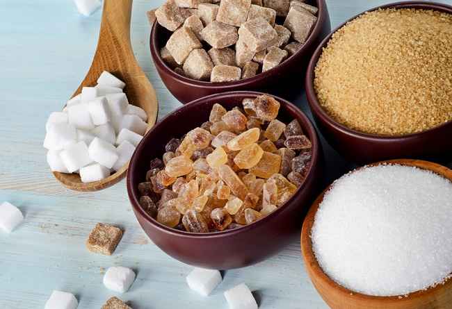 Pruuni suhkru ja valge suhkru eelised diabeetikutele