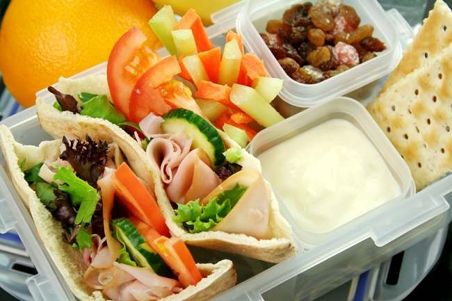 Good luck trying the following healthy lunch menu