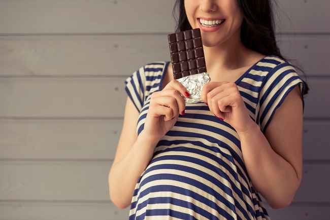 Disse er 5 fordele ved chokolade til gravide kvinder