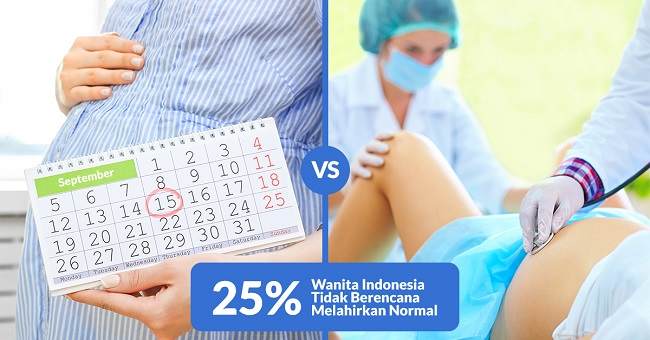 25 % indonezijskih žensk ne načrtuje normalno rojstvo