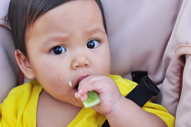 Els molts beneficis del cogombre per al nadó MPASI